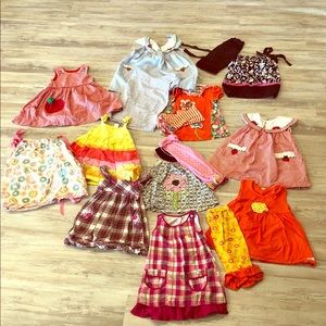 Bundle of 4T summer.  12 outfits in all